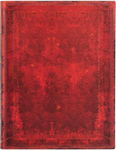 Paperblanks Red Moroccan Bold Flexi Ultra | Week-at-a-Time 2023 Diary BUSINESS PLANNER (NOTE: 2023)