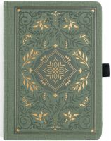 Archer & Olive A5 Storybook Dot Grid Notebook 192pp Olive Green (NEW)