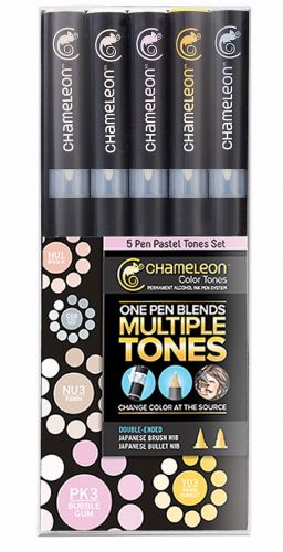Chameleon 5-Pen Pastel Tones Set
