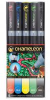 Chameleon 5-Pen Primary Tones Set