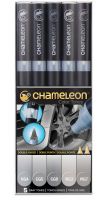 Chameleon 5-Pen Grey Tones Set