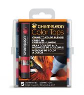 Chameleon 5 Colour Tops Warm Tones Set
