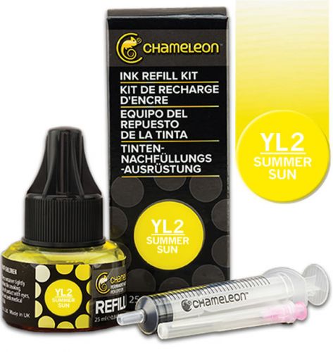 Chameleon Ink Refill 25ml - Summer Sun YL2