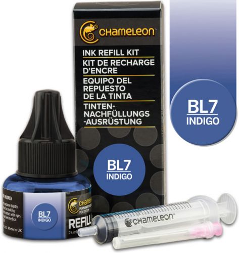 Chameleon Ink Refill 25ml - Indigo BL7