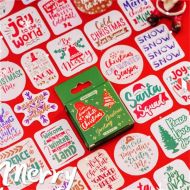 Stickers - Box - Christmas Greetings (45pcs)(New)