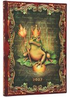 Paperblanks Brothers Grimm, Frog Prince Midi | Week-at-a-Time 2027 Diary HOR