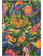 Paperblanks Jungle Song Flexi Midi | Week-at-a-Time 2024 Diary HOR (RESTOCKED)