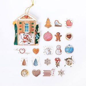 Stickers - Christmas Ornaments (40pcs bag) (NEW)