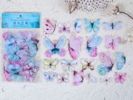 Stickers - Colorful Butterfly (40pcs bag) (NEW)