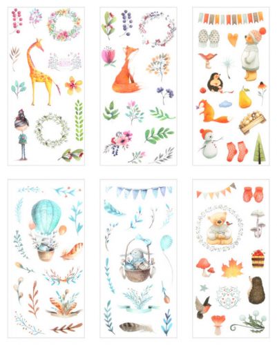 Stickers - Forest Animals (6 sheets)