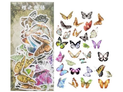 Stickers - Past Events Butterfly Story (60pcs)