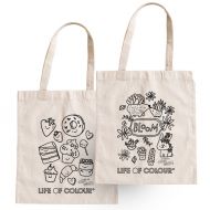 Life of Colour - Single Canvas Tote Bag (NEW)
