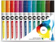 Molotow Aqua Color 12 Brush Basic Set #1 (NEW)