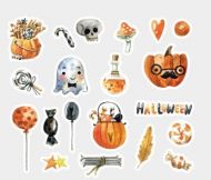 Stickers - Bag - Halloween Night of Wonder (40pcs) (NEW)