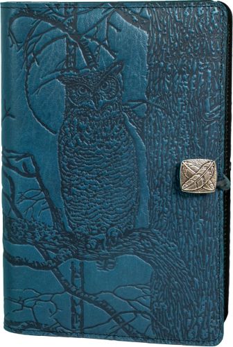 Small Journal - Horned Owl - Sky Blue