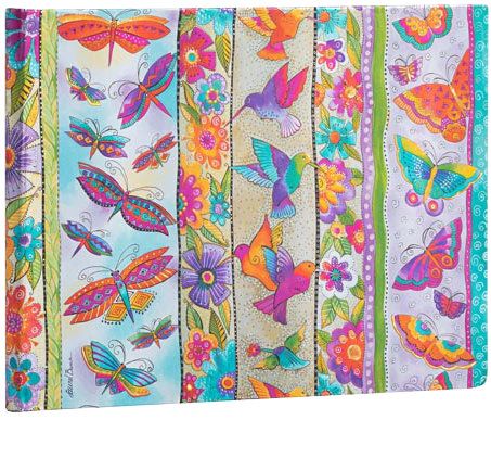 Paperblanks Hummingbirds & Flutterbyes Guest Book UNLINED (RARE)