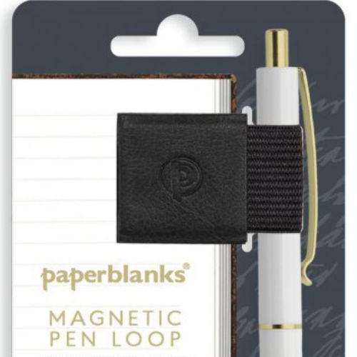 Paperblanks Carbon Black Magnetic Pen Loop