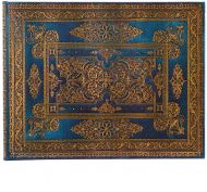 Paperblanks Blue Luxe Guest Book UNLINED (NEW).