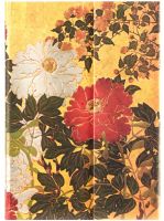 Paperblanks Rinpa Florals - Natsu Midi LINED (NEW)