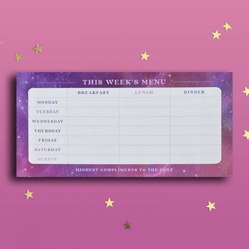 Meal Planner Notepad (NEW)