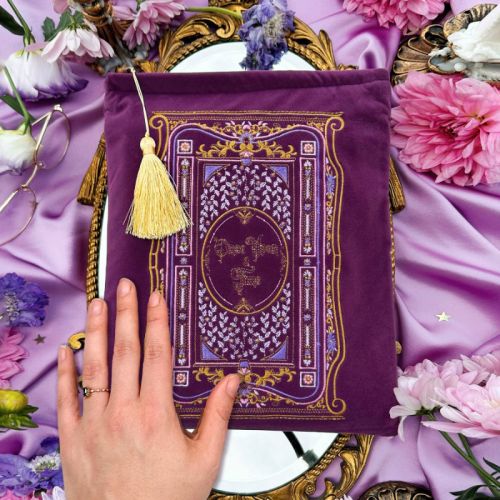Once Upon a Time Book & iPad Sleeve - Wisteria