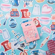 Stickers - Box - Love and Kitchen (46ps) (NEW)