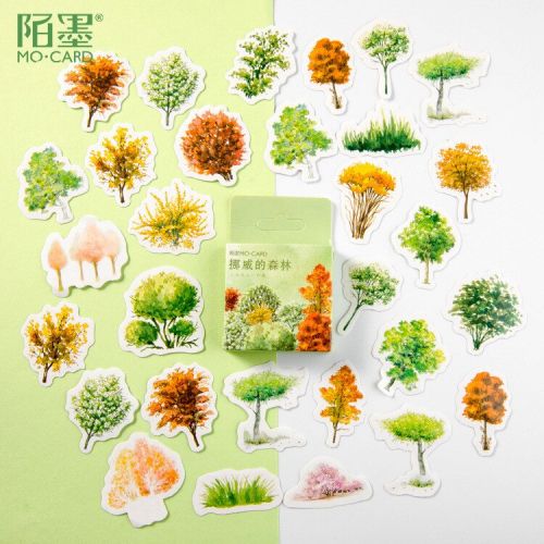Stickers - Box - Norweigan Forest (46pcs) (NEW)
