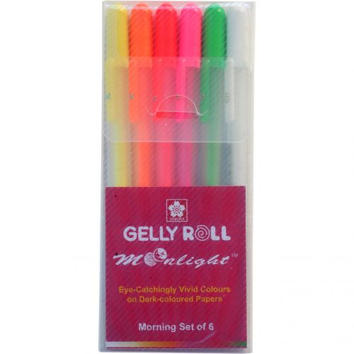 Sakura Gelly Roll Moonlight Morning Pens 6 Set