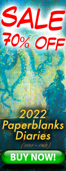 SALE - 70% OFF - 2022 Paperblanks Diaries - BUY NOW