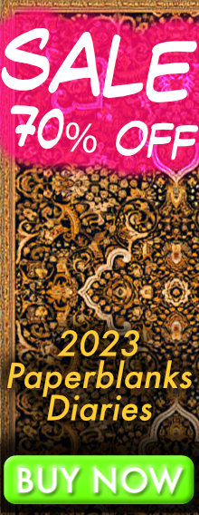 SALE - 70% OFF - 2023 Paperblanks Diaries - BUY NOW