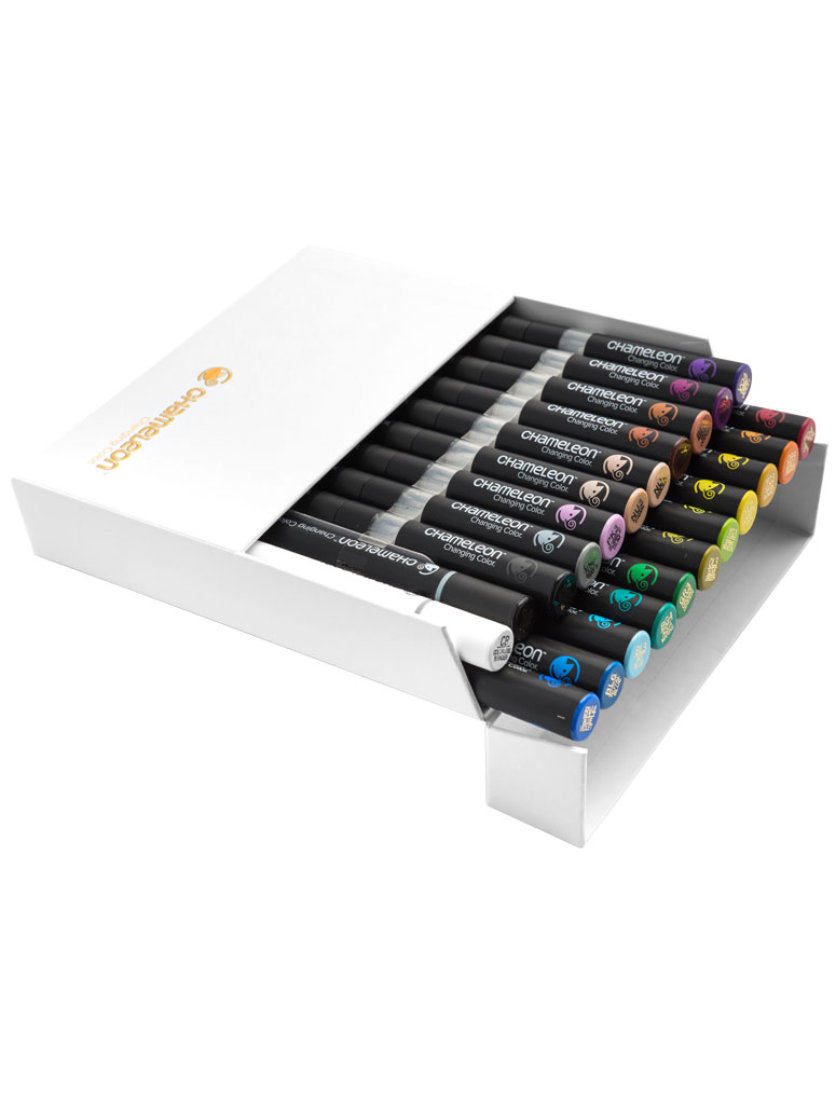 Chameleon Color Tones Pens 22-Pen Deluxe Set